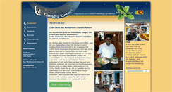 Desktop Screenshot of chandra-kumari.de